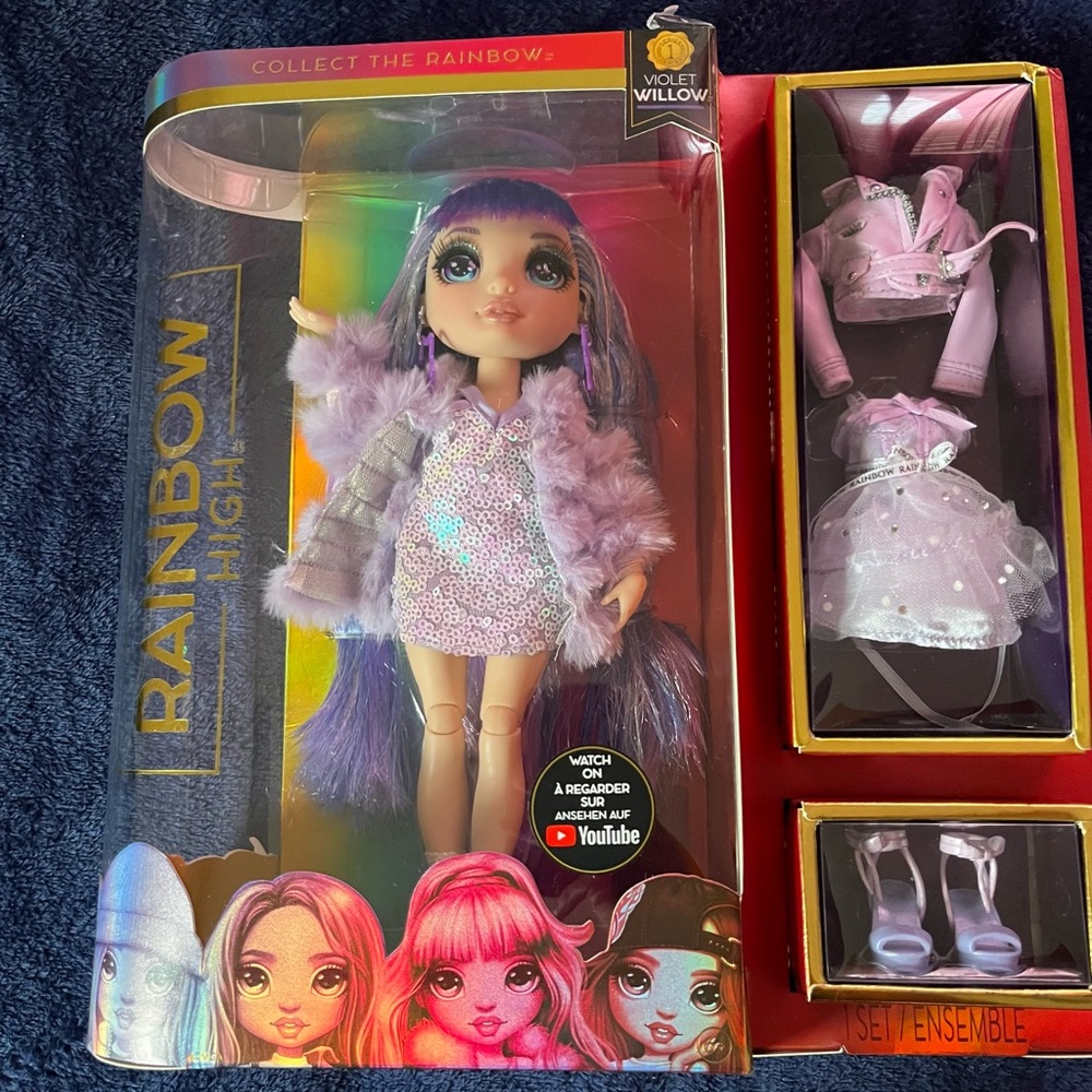 Rainbow High Violet Willow Series 1 Doll